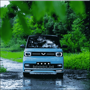 Mặt calang kèm led logo Wuling Mini EV